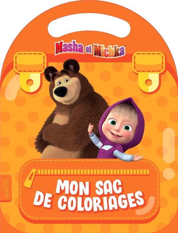 Mon sac de coloriages Masha et Michka