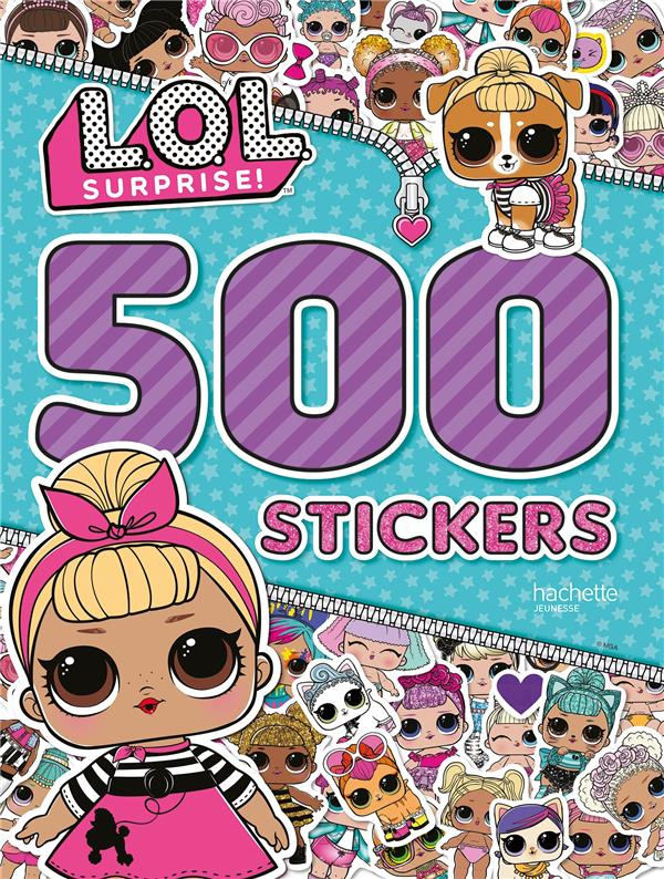 500 stickers L.O.L. surprise !