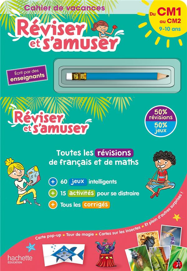 Réviser et s'amuser du CM1 au CM2. Avec 1 crayon-gomme