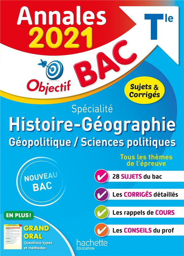 Spécialité Histoire-Géographie, géopolitique, sciences politiques Tle. Edition 2021
