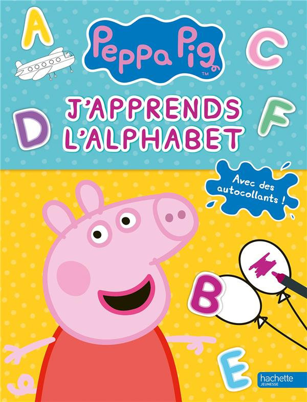 J'apprends l'alphabet. Avec des autocollants !