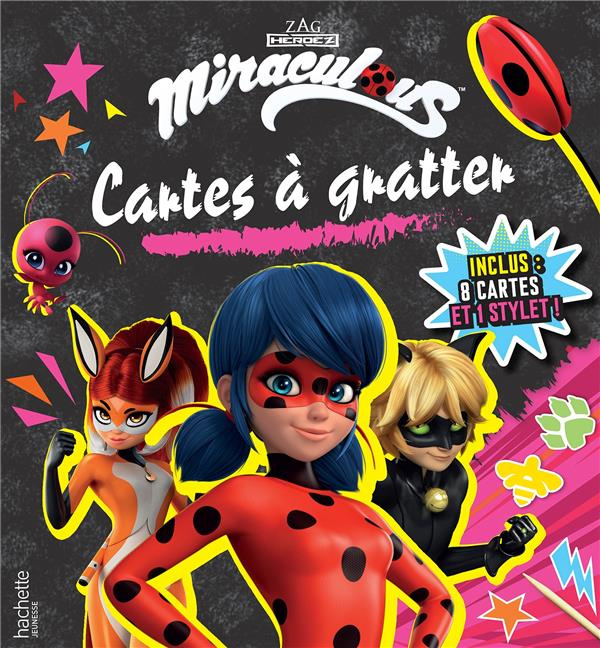 MIRACULOUS-CARTES A GRATTER