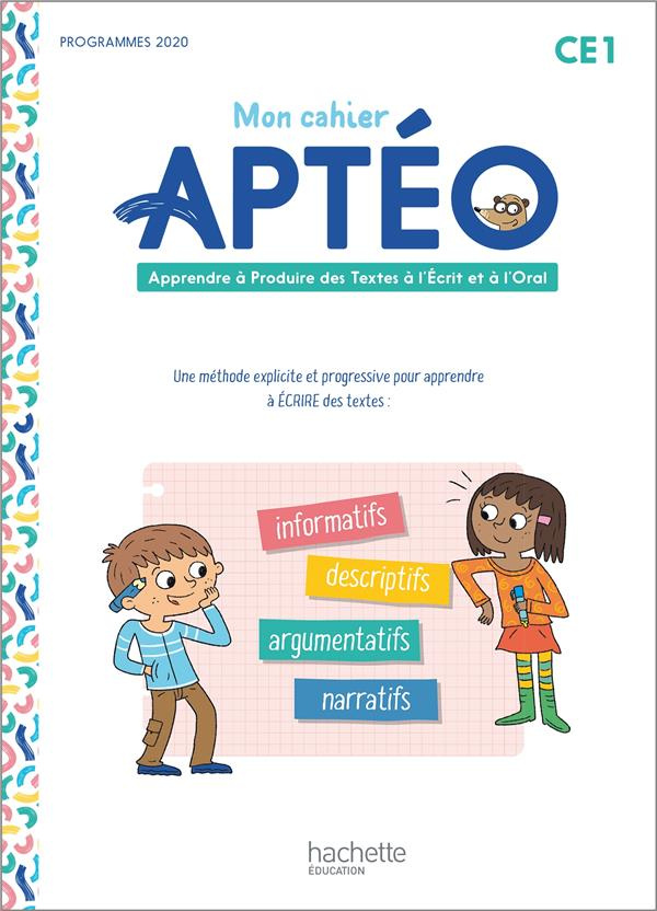 Mon cahier Aptéo CE1. Cahier élève, Edition 2022