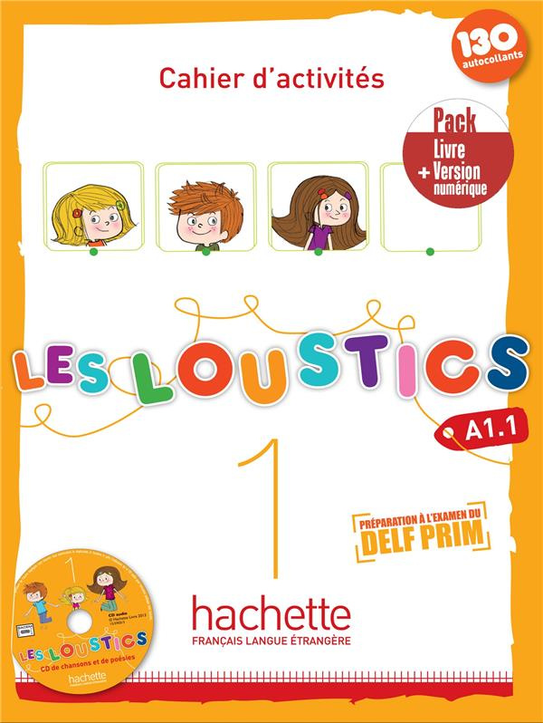 Les Loustics 1 A1.1. Cahier d'activités   Version numérique, avec 1 CD audio