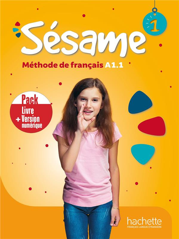 Méthode de français Sésame 1 A1.1. Livre   Version numérique