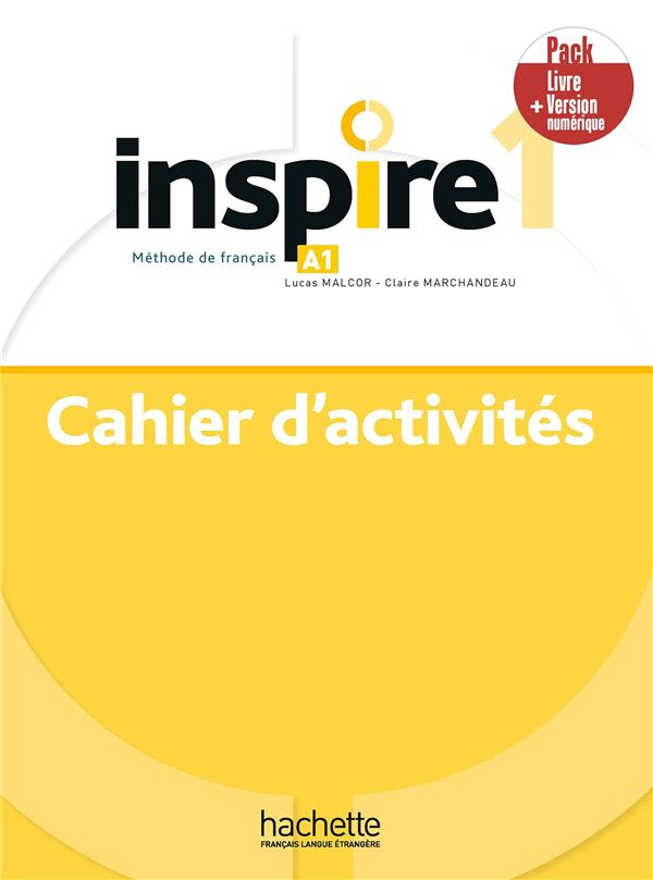 Inspire 1 A1. Cahier d'activités   version numérique