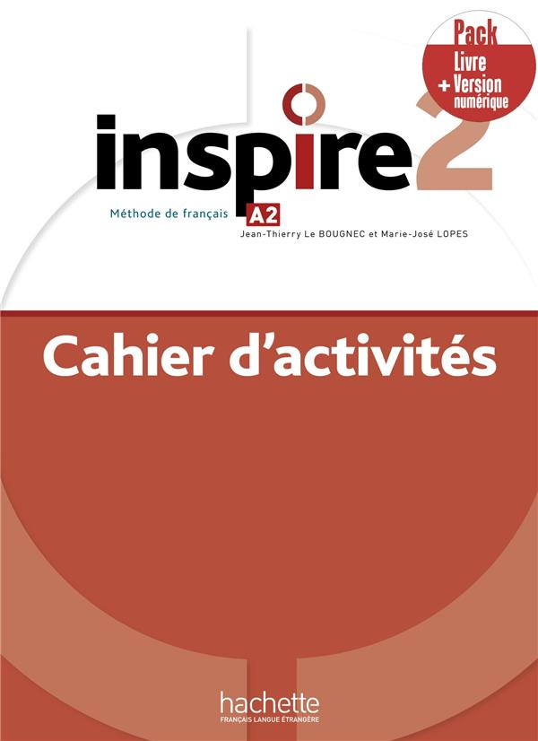 Inspire 2 A2. Cahier d'activités   version numérique
