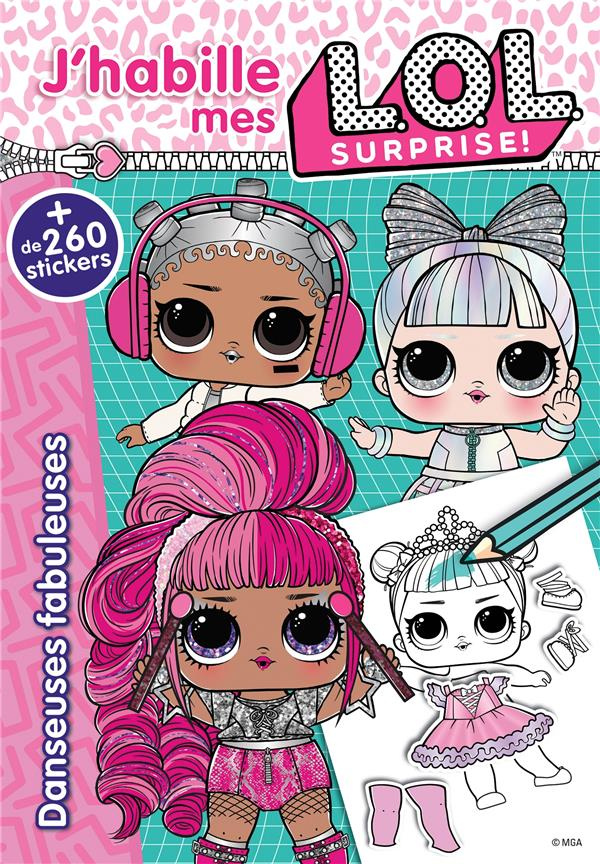 Danseuses fabuleuses. Avec   260 stickers