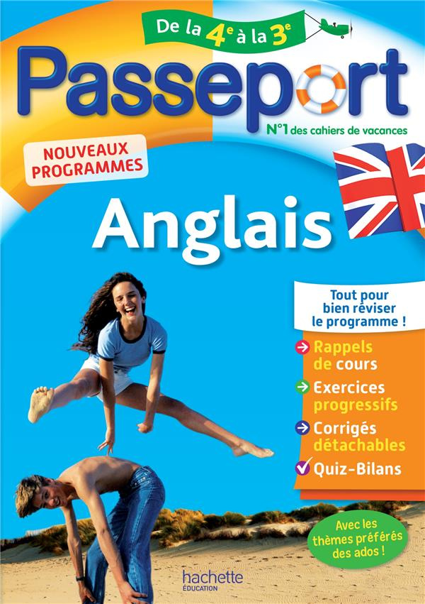 Passeport Anglais de la 4e à la 3e. Edition 2022