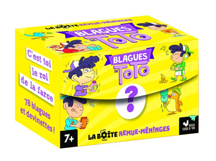 BOITE REMUE-MENINGES - BLAGUES DE TOTO