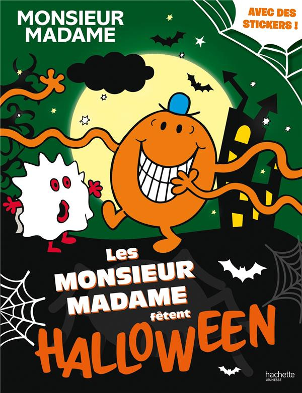 Les Monsieur Madame fêtent Halloween. Avec des stickers !