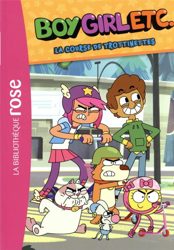 Boy, girl, etc. Tome 7 : La course de trottinettes