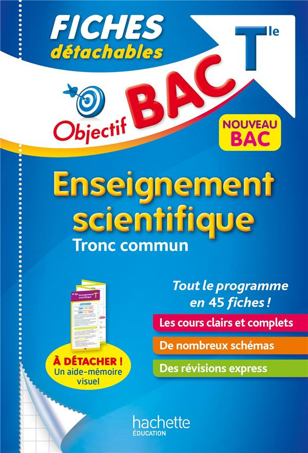 Enseignement scientifique Tle. Tronc commun