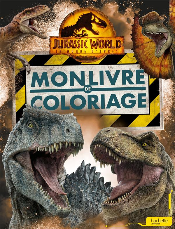 Mon livre de coloriages Jurassic World, Le monde d'après