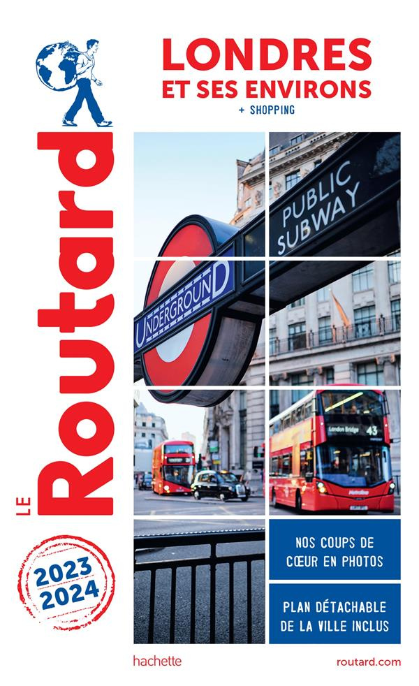 Londres et ses environs.   shopping, Edition 2023-2024, avec 1 Plan détachable