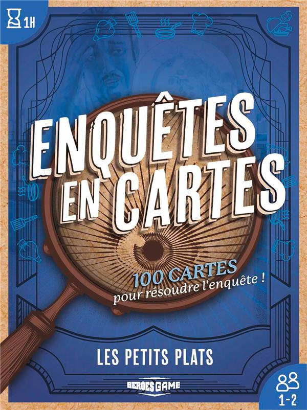 Enquêtes en cartes. 100 cartes pour résoudre l'enquête !