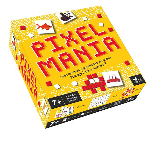 PIXELMANIA - BOITE AVEC ACCESSOIRES