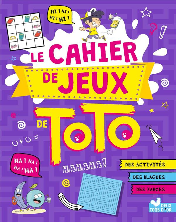 Le cahier de jeux de Toto