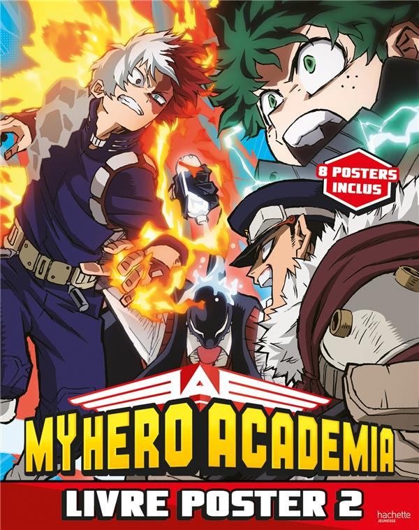 My Hero Academia : Livre poster Tome 2 - 8 posters inclus