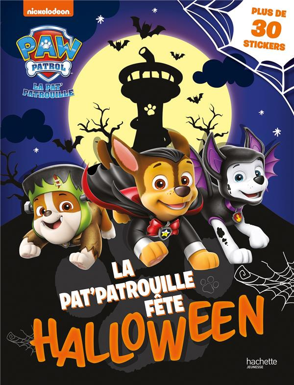 La Pat' Patrouille fête Halloween. Plus de 30 stickers