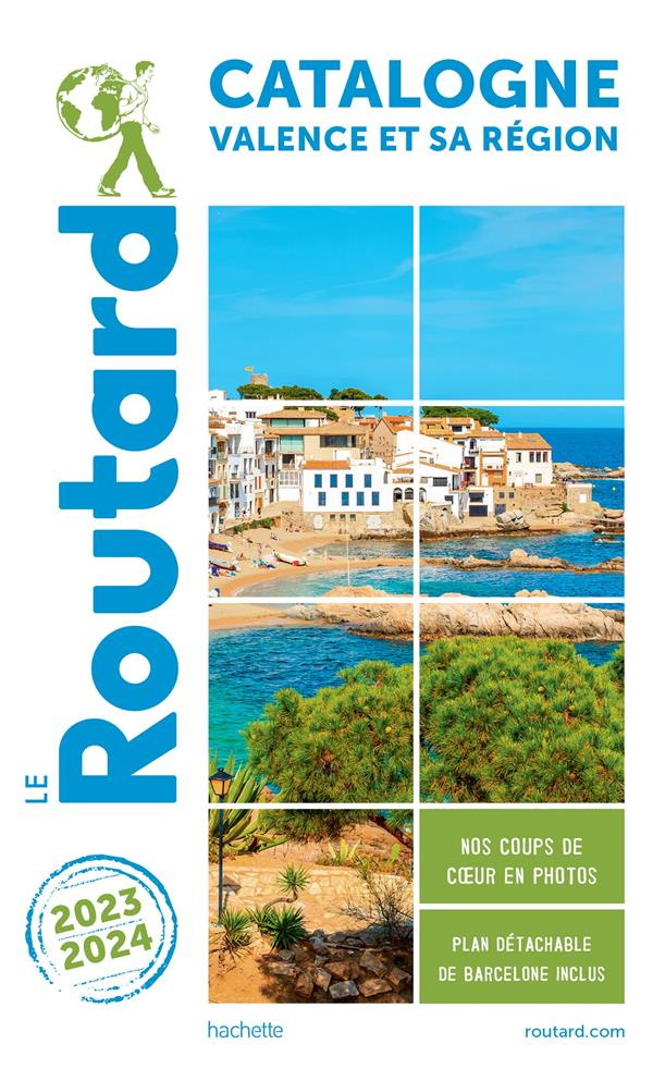 Catalogne. Valence et sa région, Edition 2023-2024, avec 1 Plan détachable