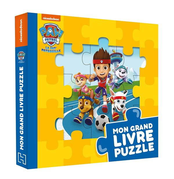 Mon grand livre puzzle Pat' Patrouille