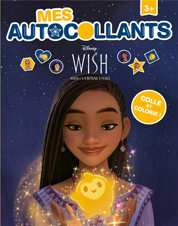 Wish, Asha et la bonne étoile. Mes premiers autocollants