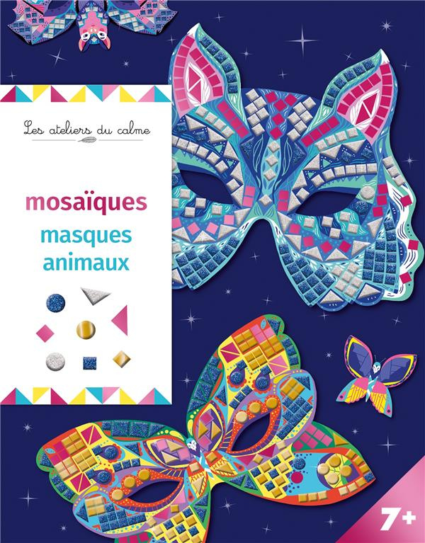 Mosaïques masques animaux