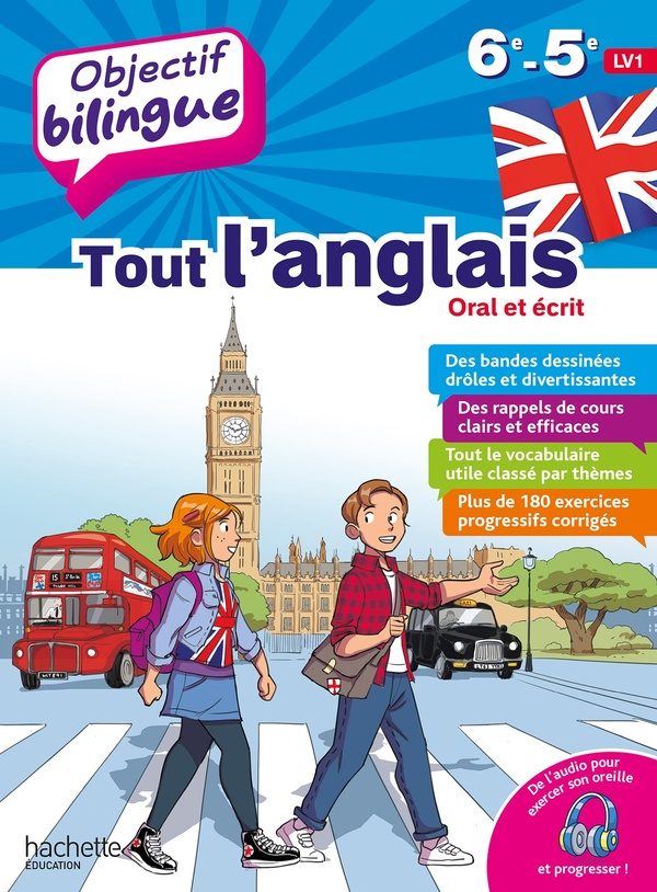 Tout l'anglais 6e-5e LV1