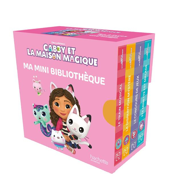 Gabby et la maison magique : Ma mini bibliothèque. Coffret en 4 volumes : Le train musical ; La disp