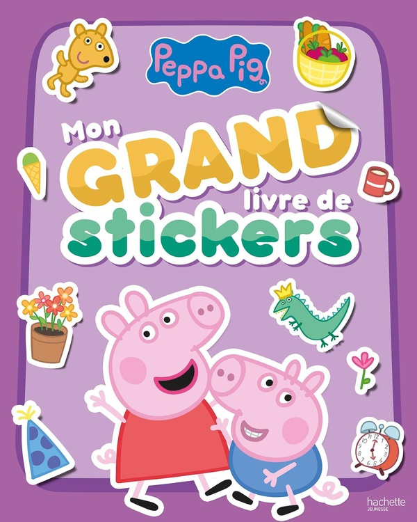 Mon grand livre de stickers Peppa Pig