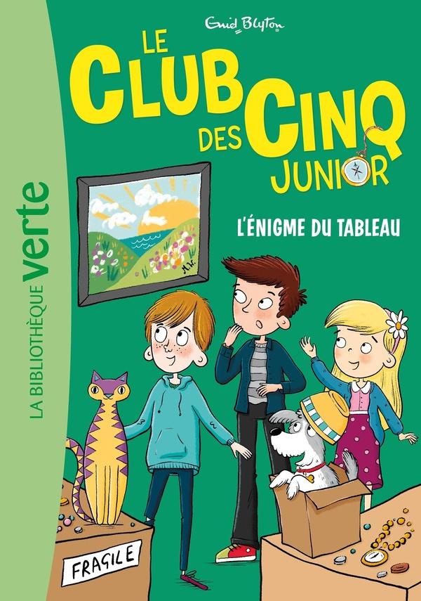 Le Club des Cinq Junior Tome 17 : L'énigme du tableau