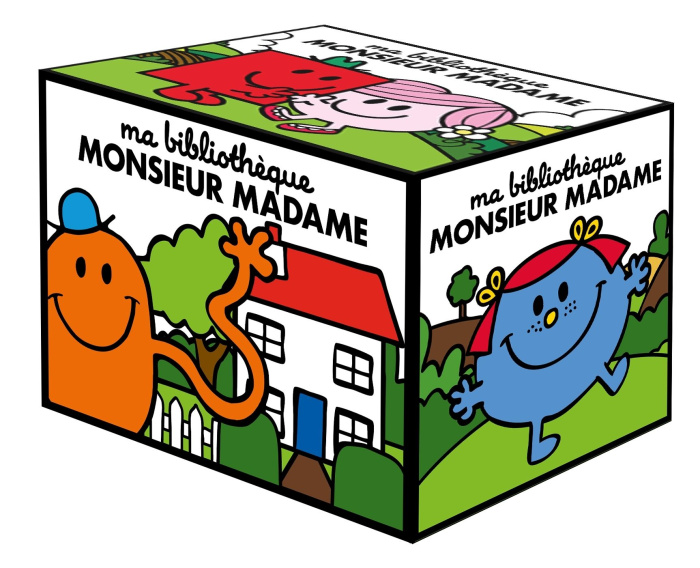 Ma bibliothèque Monsieur Madame. Coffret en 6 volumes : M. Aventure ; Mme Terreur ; Mme Malchance ;