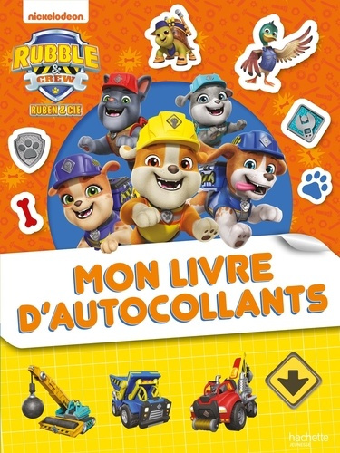Mon livre d'autocollants Rubble & Crew - Ruben & Cie