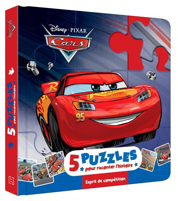 Cars. Esprit de compétition. 5 puzzles pour raconter l'histoire