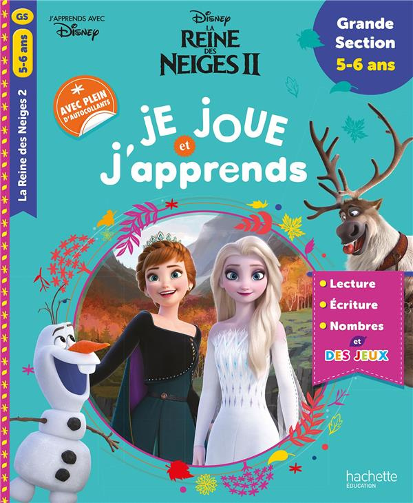 Je joue et j'apprends Grande section. La Reine des Neiges 2