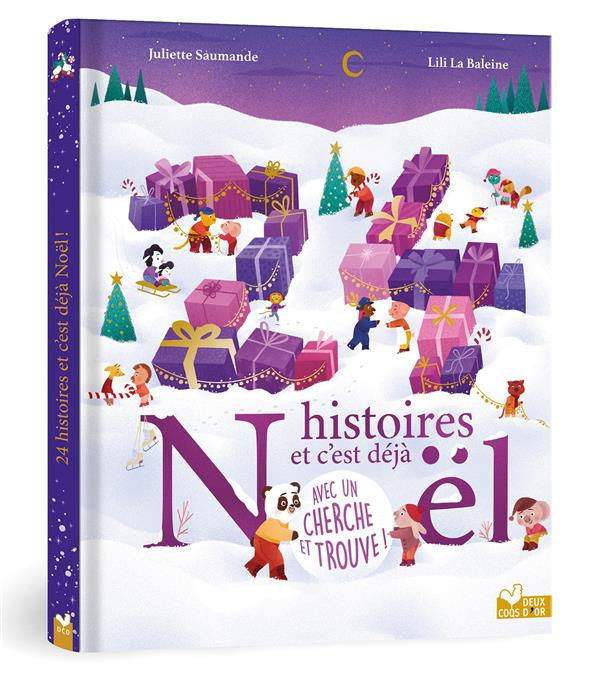 24 histoires et c'est déjà Noël ! Avec un cherche et trouve !