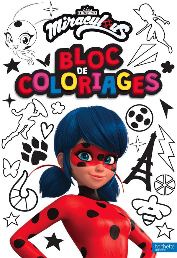 Bloc de coloriages Miraculous