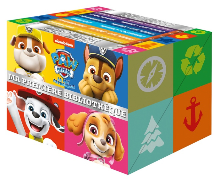 Paw Patrol La Pat' Patrouille : Ma première bibliothèque. Coffret en 6 volumes