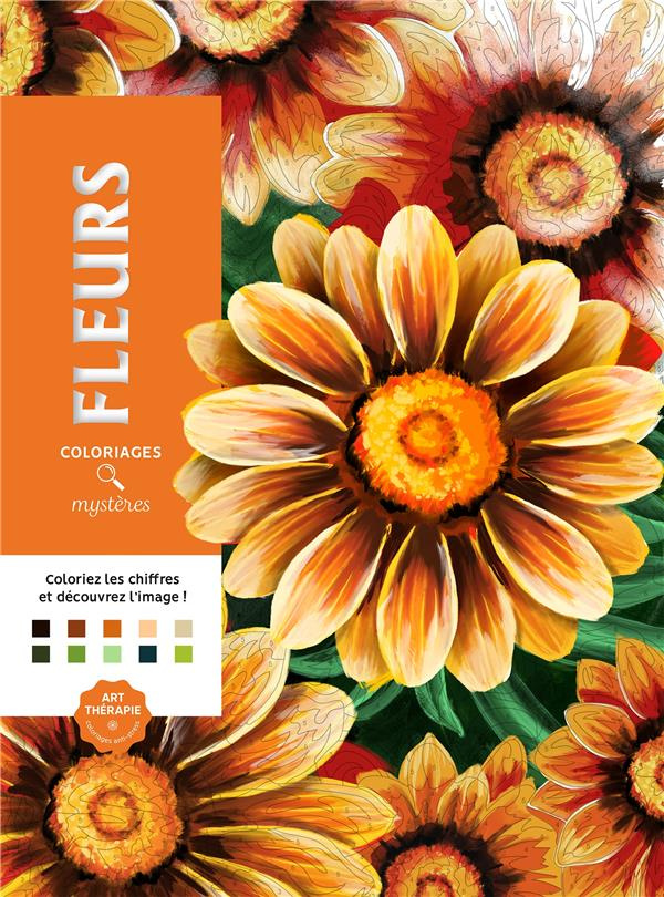 Fleurs. Coloriages Mystères