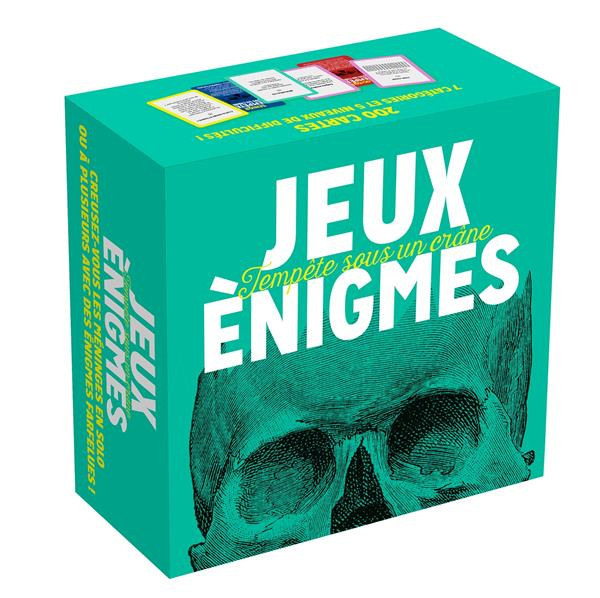 BOITE JEUX ENIGMES - TEMPETE SOUS UN CRANE