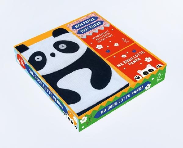 Ma bouillote panda. Coffret avec une bouillote et un livret de petits exercices de sophrologie
