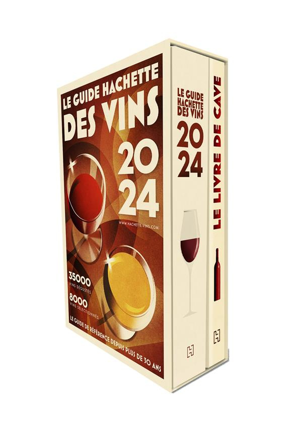 Coffret Guide Hachette des vins. Contient : Le guide Hachette des vins et Le livre de cave, Edition