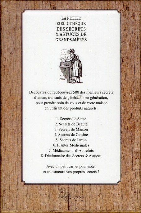 La petite bibliothèque des secrets & astuces de grands-mères. 8 volumes
