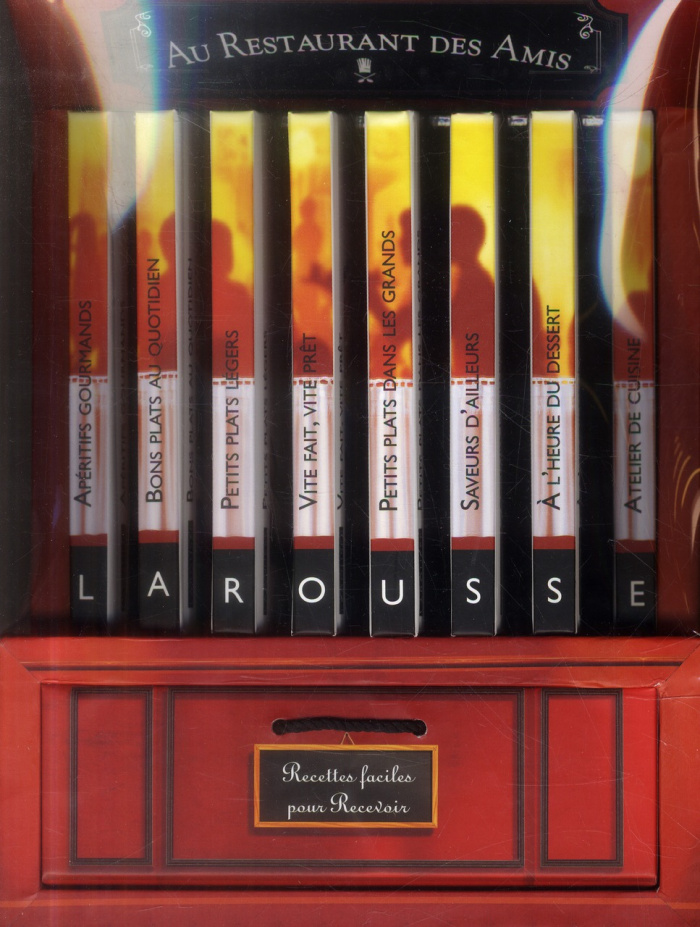 Au restaurant des amis. Coffret 8 volumes