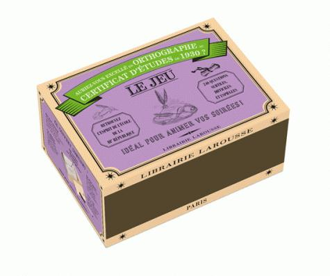 Auriez-vous excellé en orthographe au certificat d'études de 1930? / Le jeu