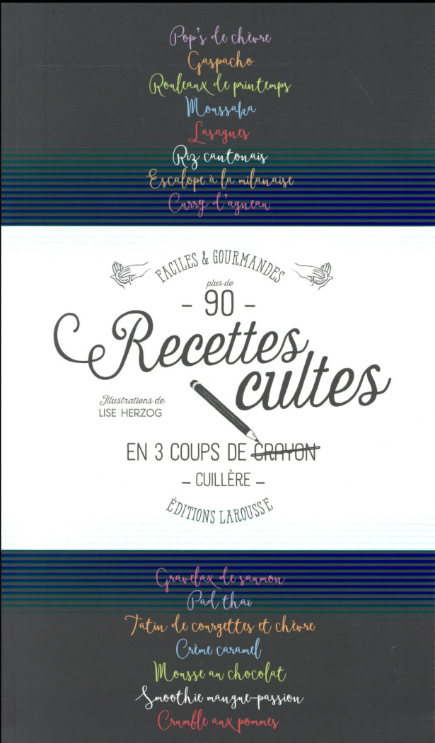 Plus de 90 recettes cultes en 3 coups de cuillère. Faciles & gourmandes