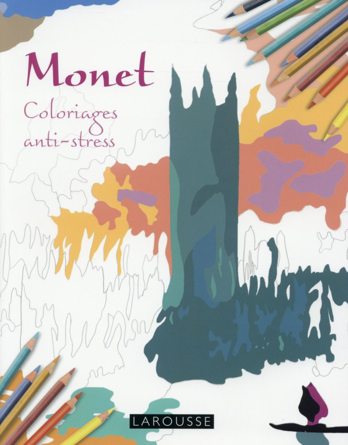 Monet. Coloriages anti-stress