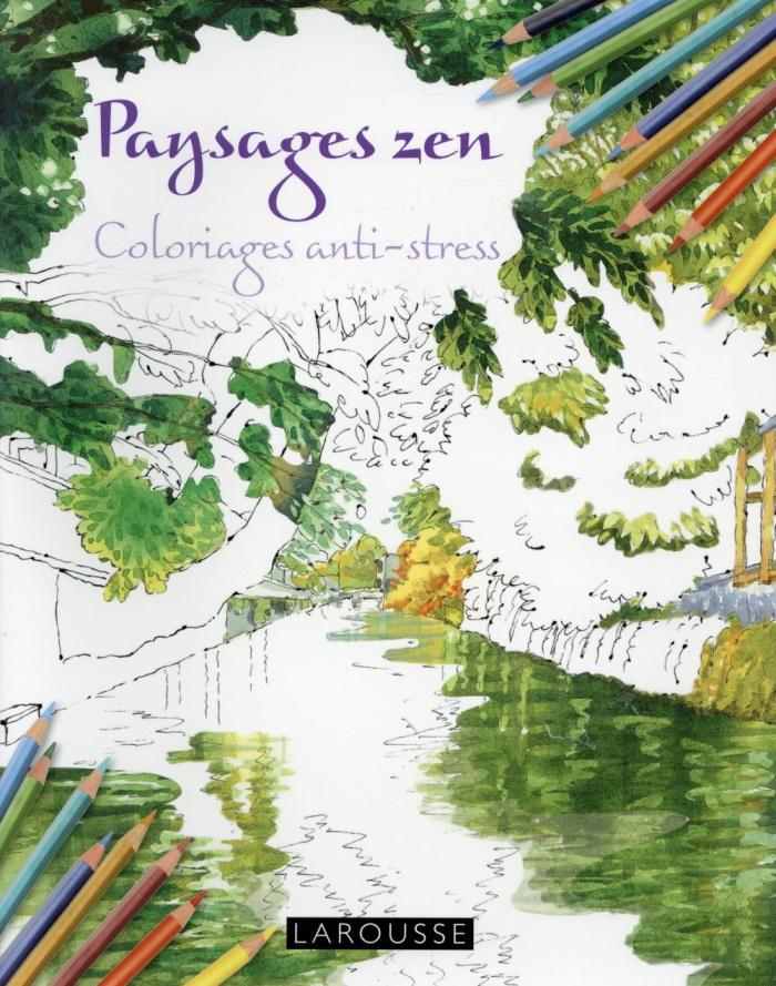 Paysages zen. Coloriages anti-stress