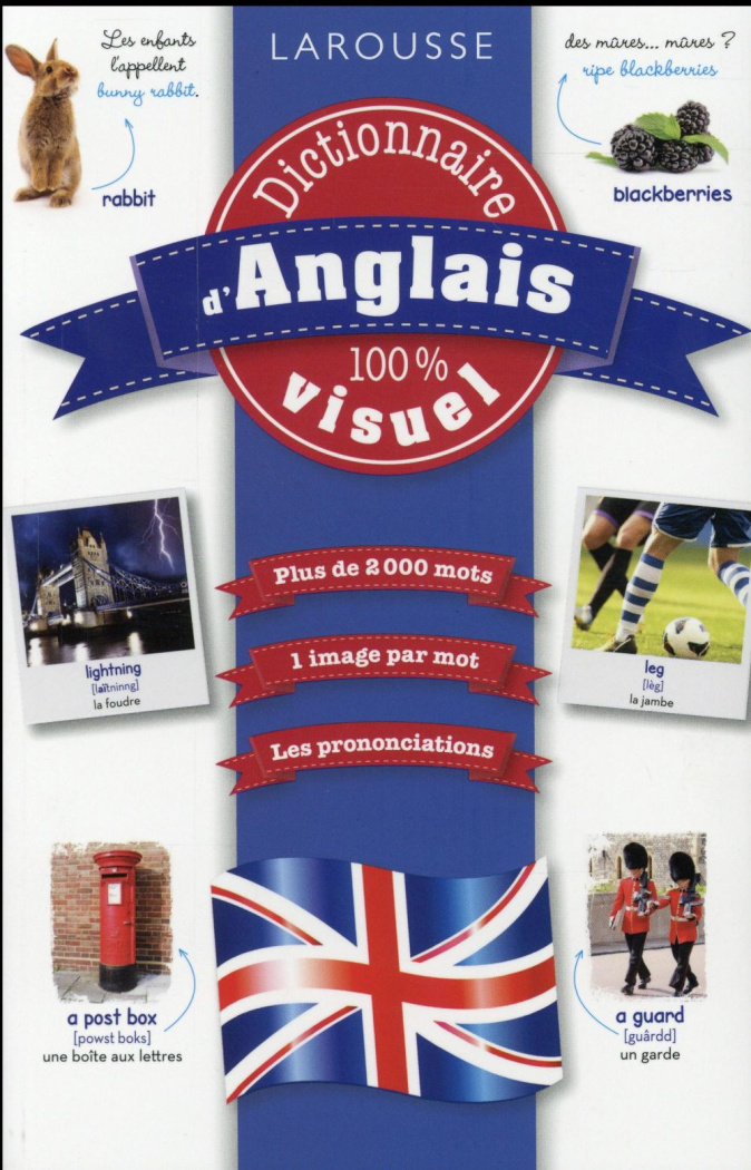 Dictionnaire d'anglais 100% visuel
